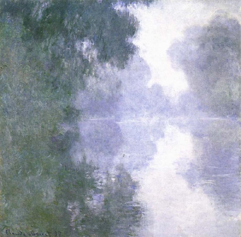 Claude Monet Arm of the Seine near Giverny in the Fog China oil painting art